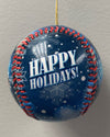 Frederick Keys Holiday Baseball Ornament