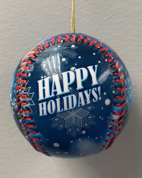 Frederick Keys Holiday Baseball Ornament